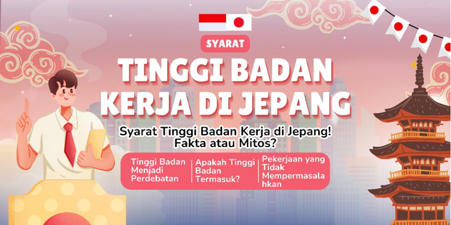 Ilustrasi Syarat Tinggi Badan Kerja di Jepang Fakta atau Mitos 